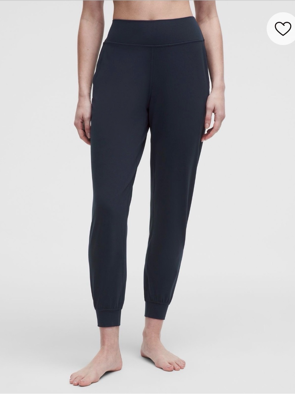 Lilulemon Tall Navy Alighn high Waist Joggers